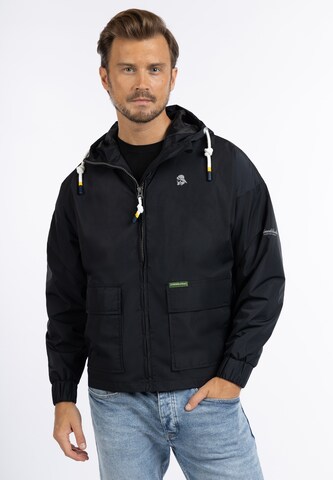 Schmuddelwedda Weatherproof jacket in Black: front