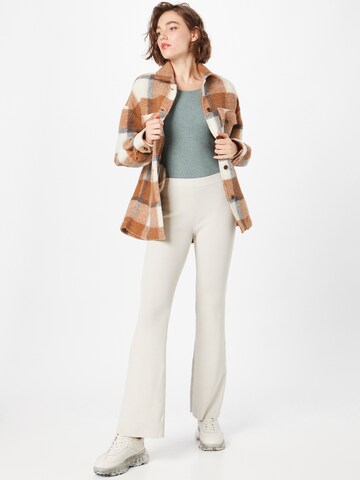 WEEKDAY Flared Pants 'Orina' in White
