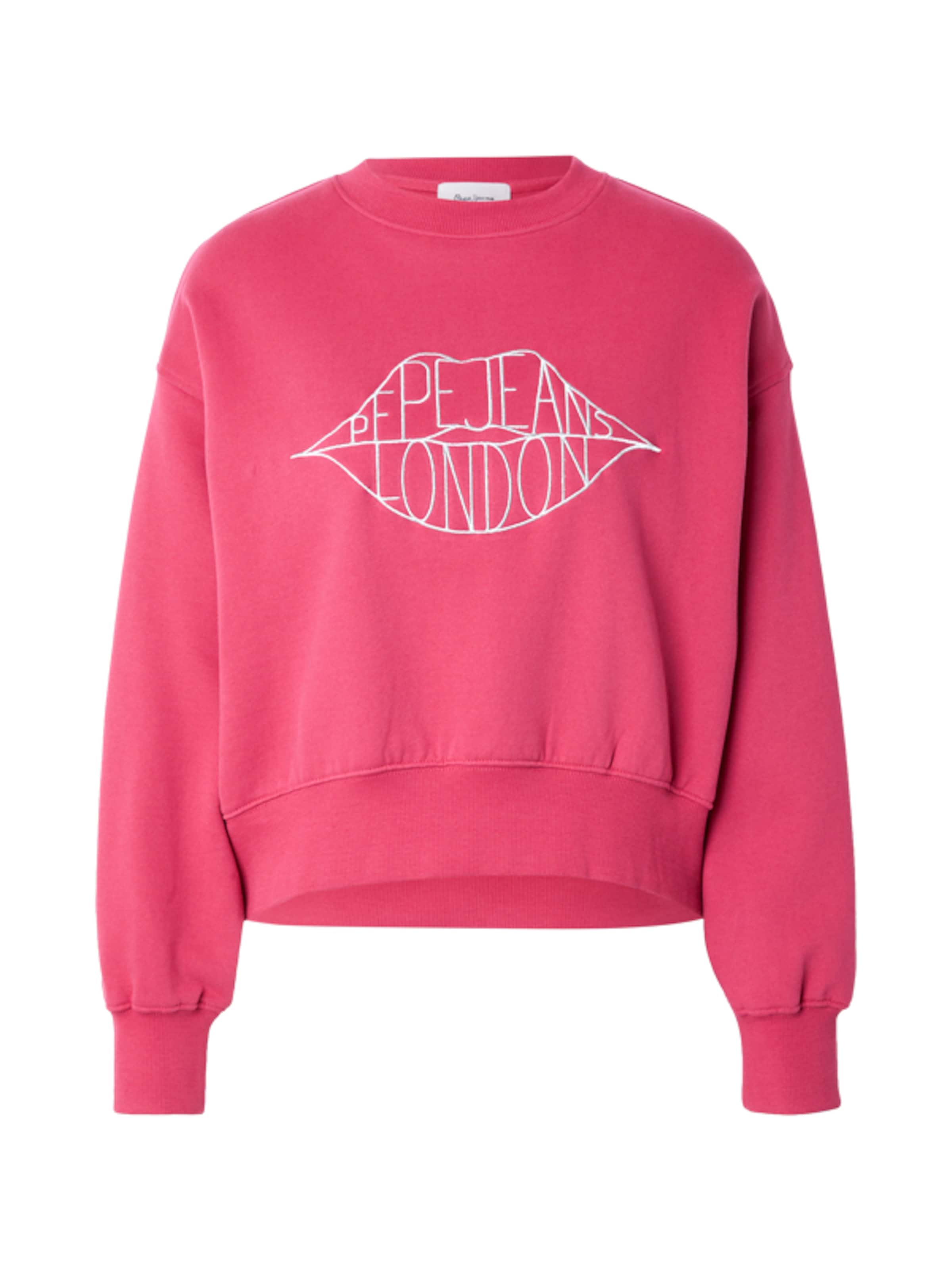 Pepe Jeans - Sweatshirt 'Bernis' em rosa: frente