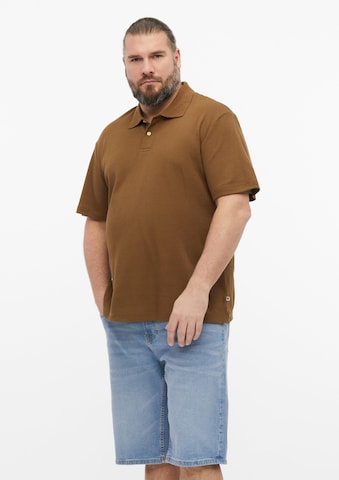 s.Oliver Shirt in Bruin: voorkant