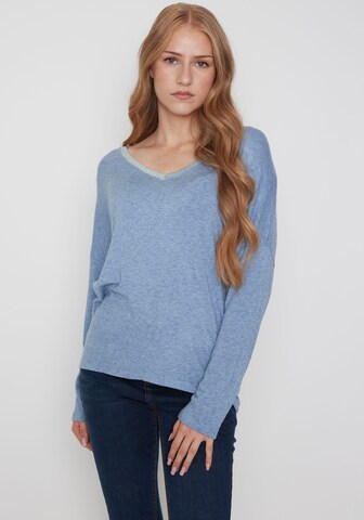 ZABAIONE Shirt in Blau: Vorderseite