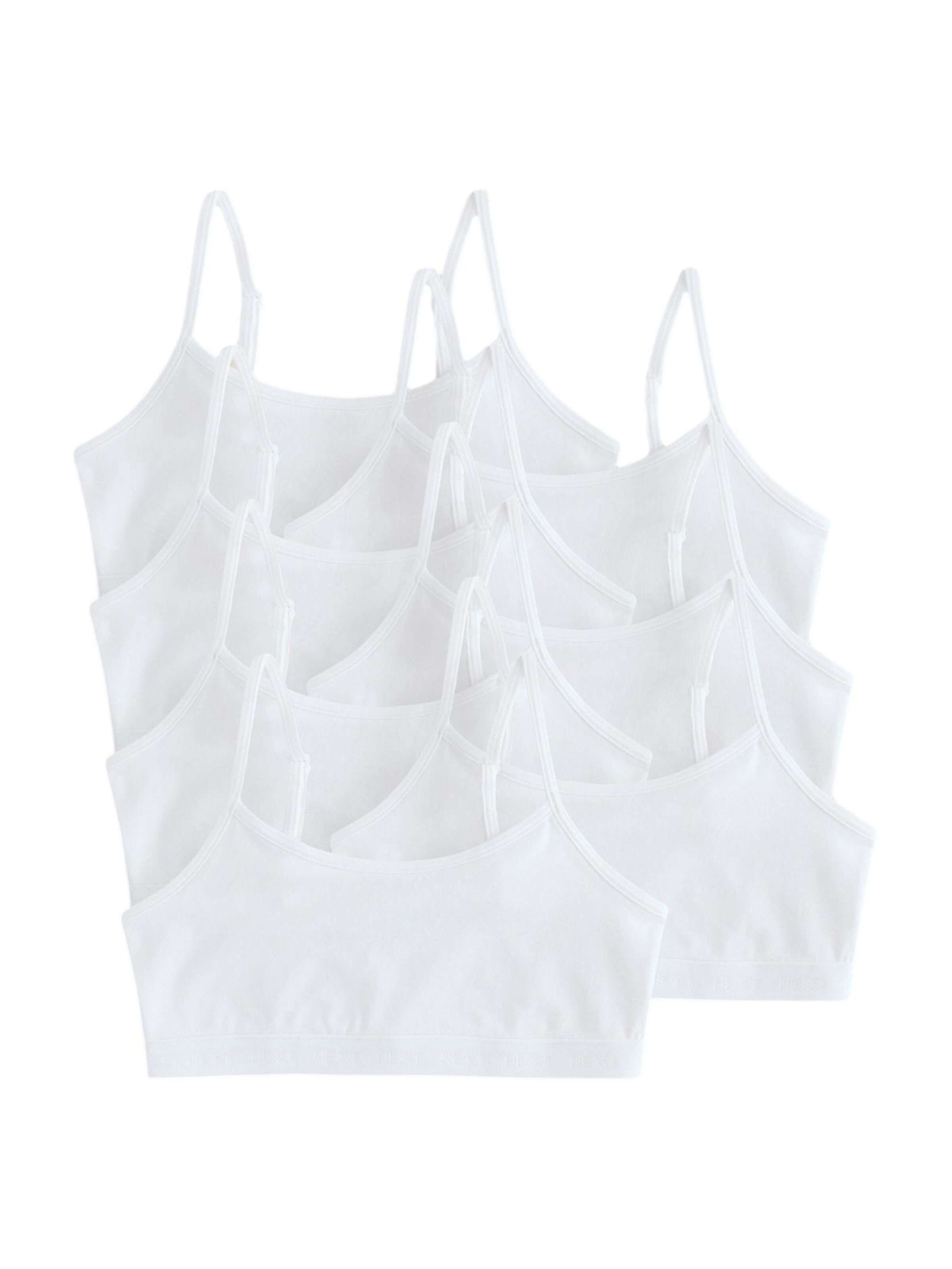 Bustino Reggiseno di Next in bianco: frontale