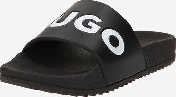 HUGO - Zapatos para playa y agua en negro: frente
