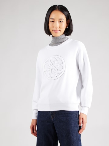 GUESS Sweater 'KATE' in White: front