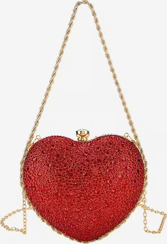 Tomshop24-7 Clutch 'Herz' in Rot: Vorderseite