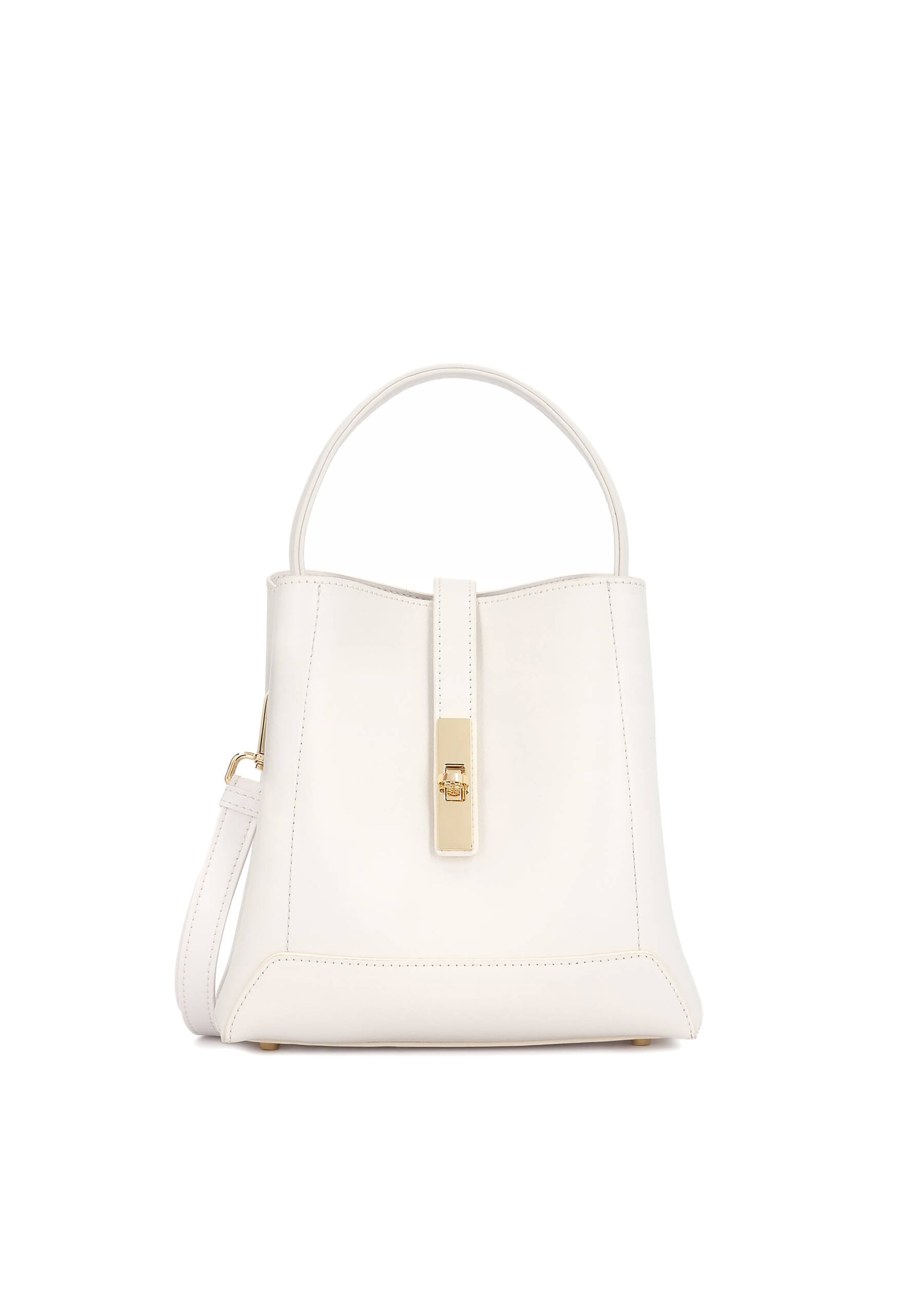 Kazar Handbag in White: front