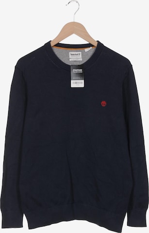 TIMBERLAND Pullover M in Blau: Vorderseite