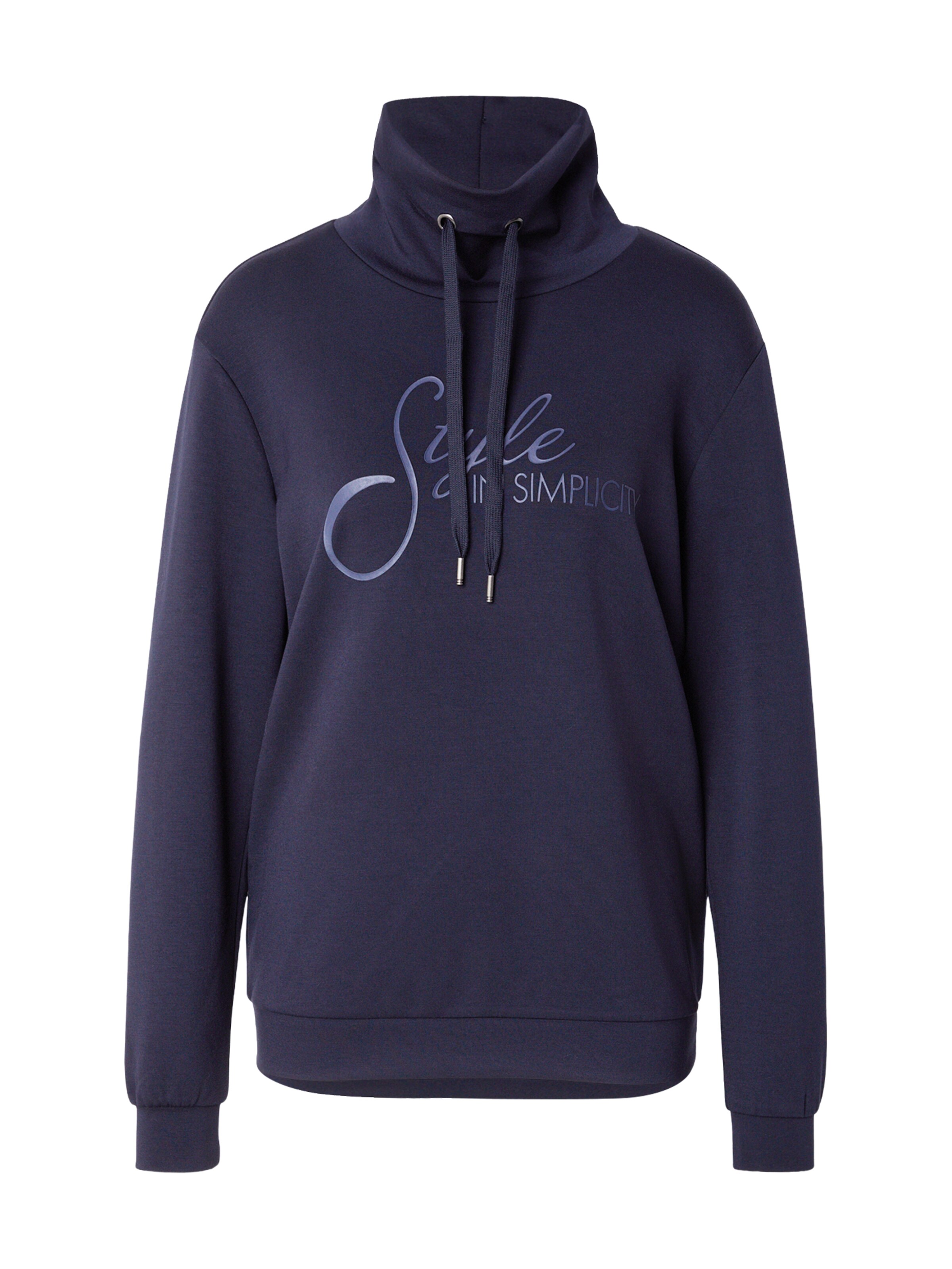 Soyaconcept Sweatshirt 'Banu' i blå: forside