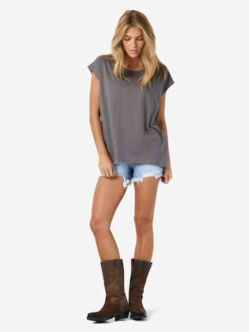 Noisy may Shirt 'NMMATHILDE' in Grijs