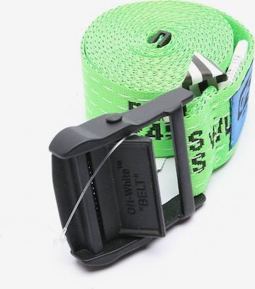 Off-White Belt in XS-XL in Green: front