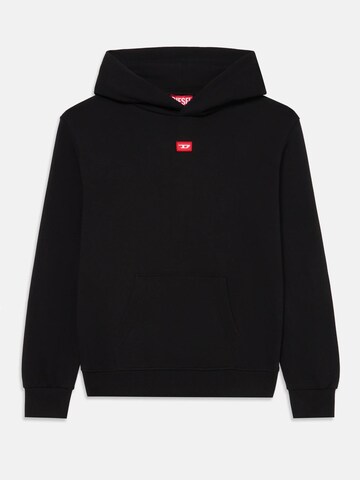 DIESEL Sweatshirt 'SXGINHOOD' in Schwarz: Vorderseite
