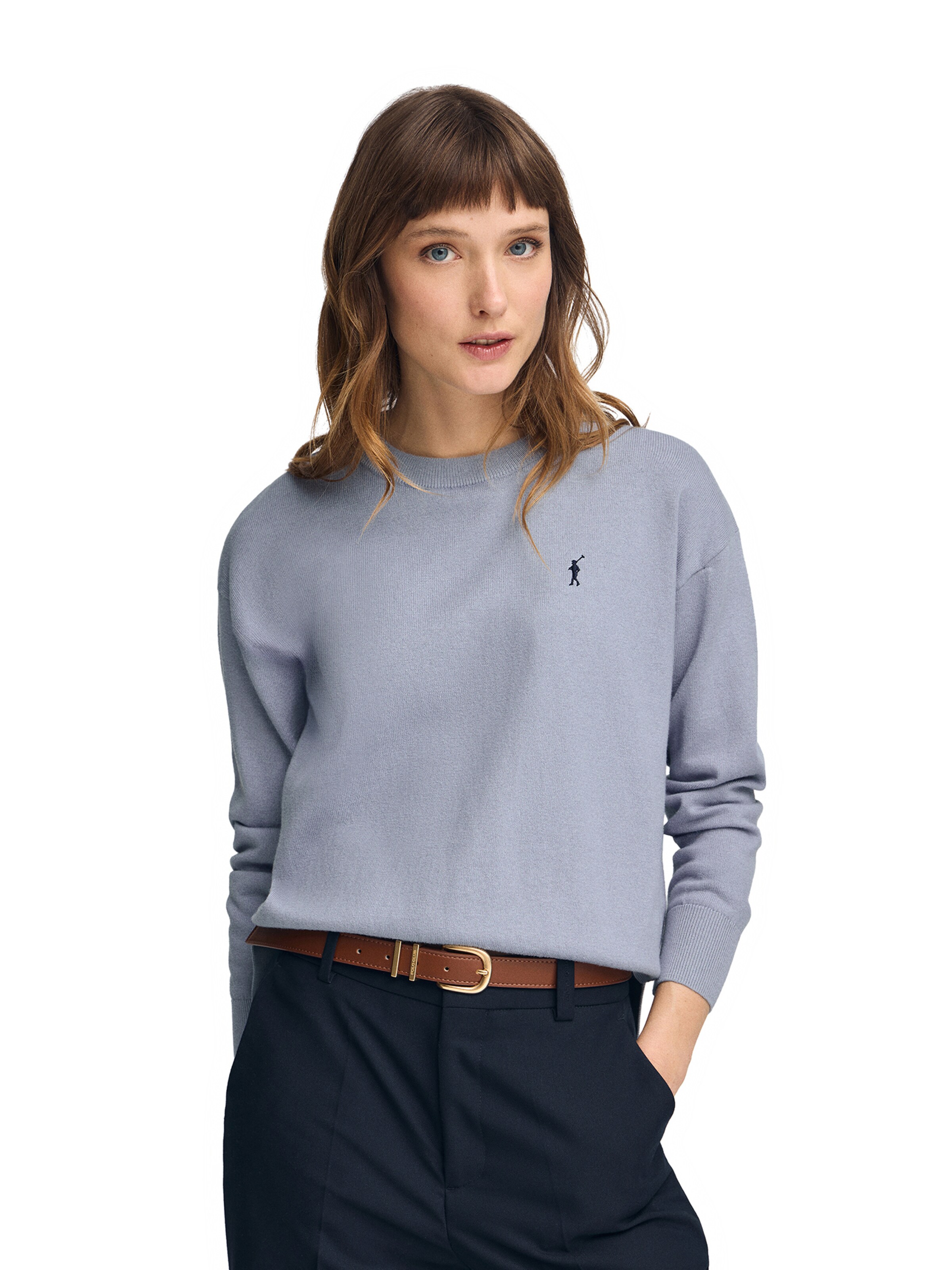 Polo Club Pullover in Blau