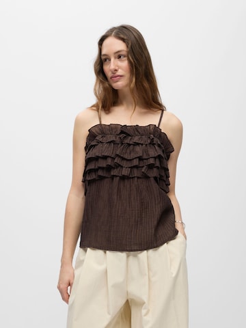 OBJECT Top 'OBJLyne' in Brown: front