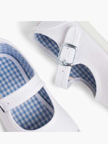 Ballerines Pisamonas en blanc