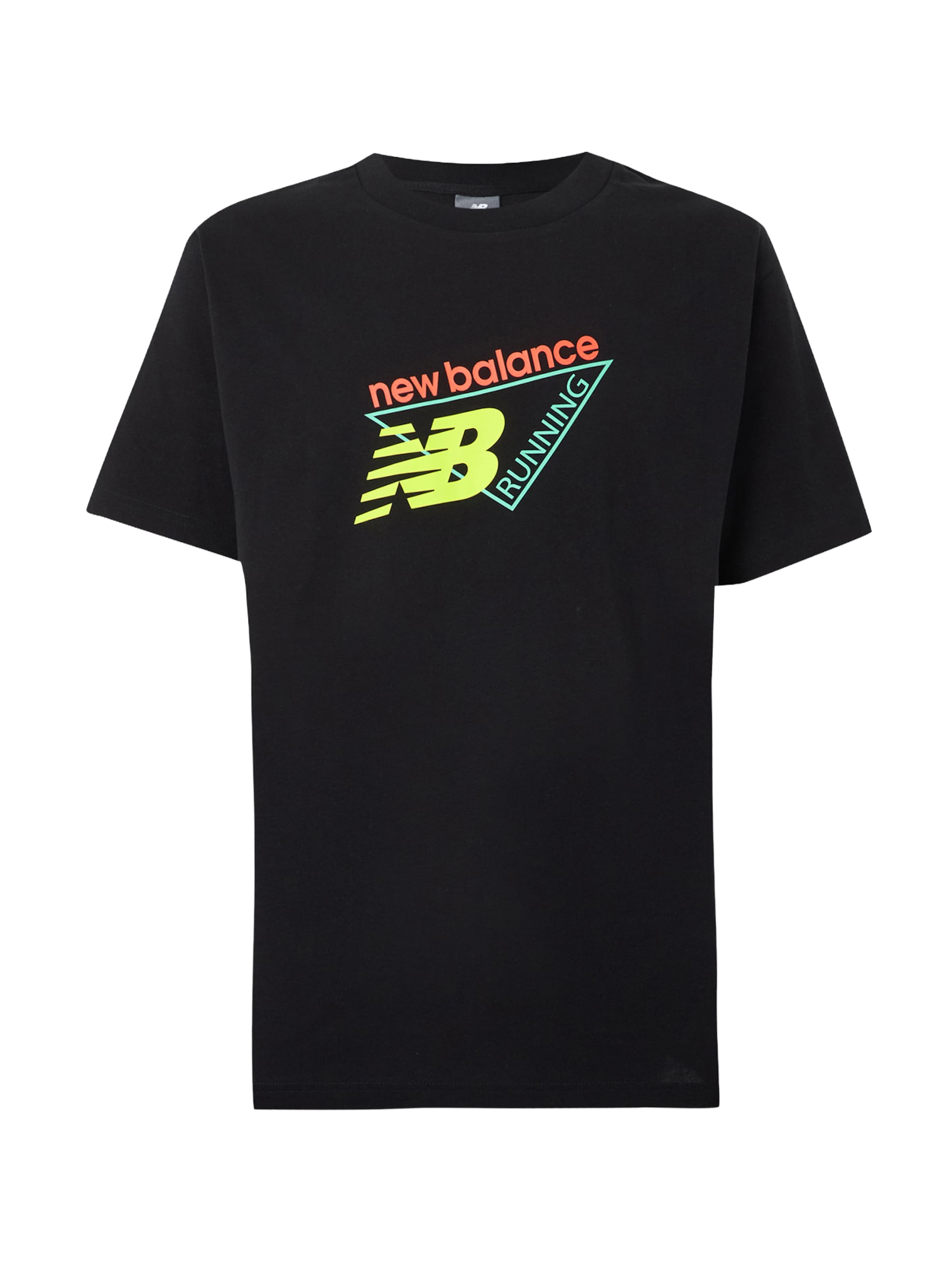 new balance Футболка 'Classic' в Черный: спереди