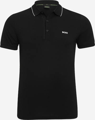 Marškinėliai 'Paule 4' iš BOSS, spalva – juoda / balta, Prekių apžvalga