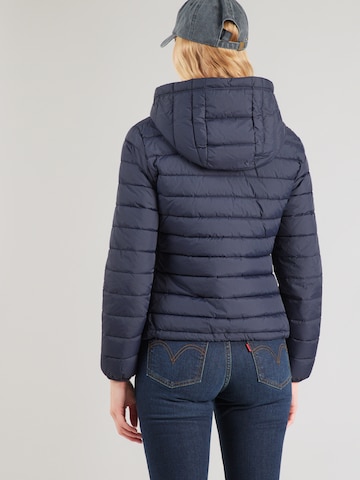 GUESS JEANS Φθινοπωρινό και ανοιξιάτικο μπουφάν σε μπλε