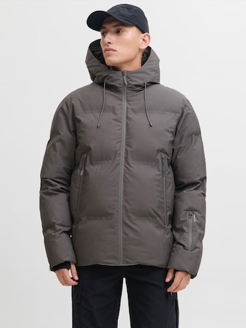 JACK & JONES Jacke 'JCOFUSION' in Grau: Vorderseite