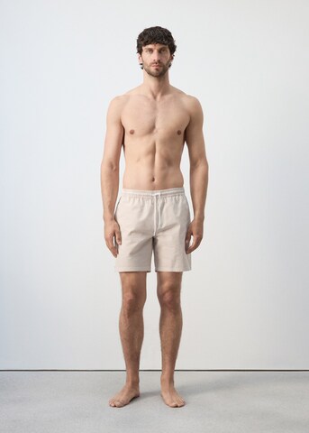 MANGO MAN Board Shorts 'Seerf' in Beige