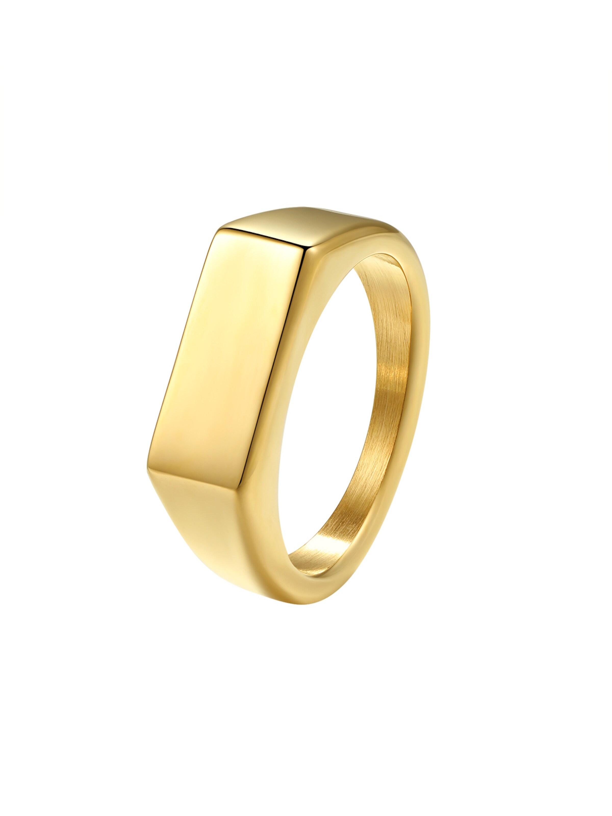 Hey Happiness Ring 'Signet' in Goud