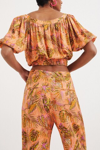 Camicia da donna 'Safari' di Desigual in arancione