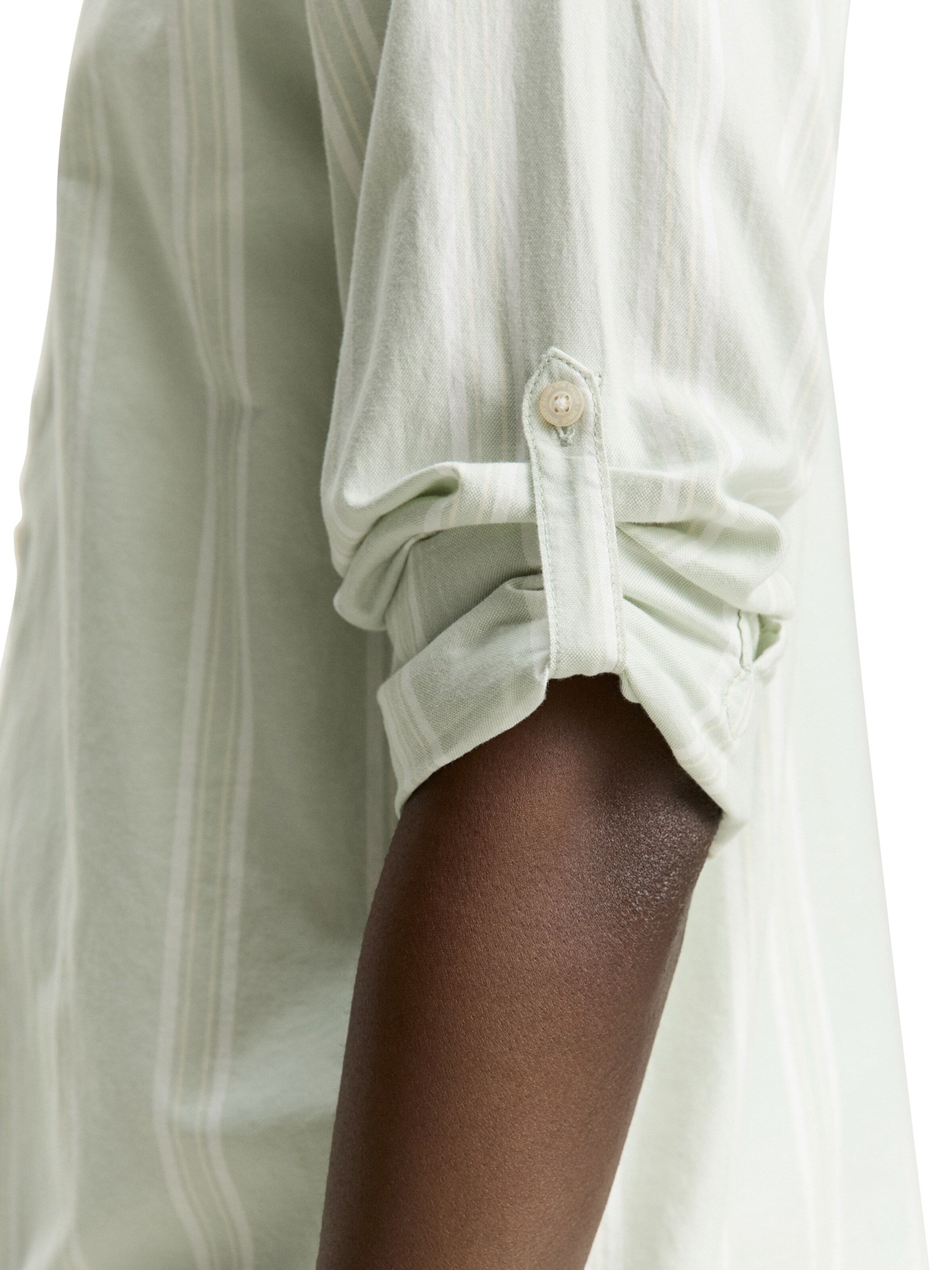 TOM TAILOR DENIM Comfort Fit Košeľa - Sivá