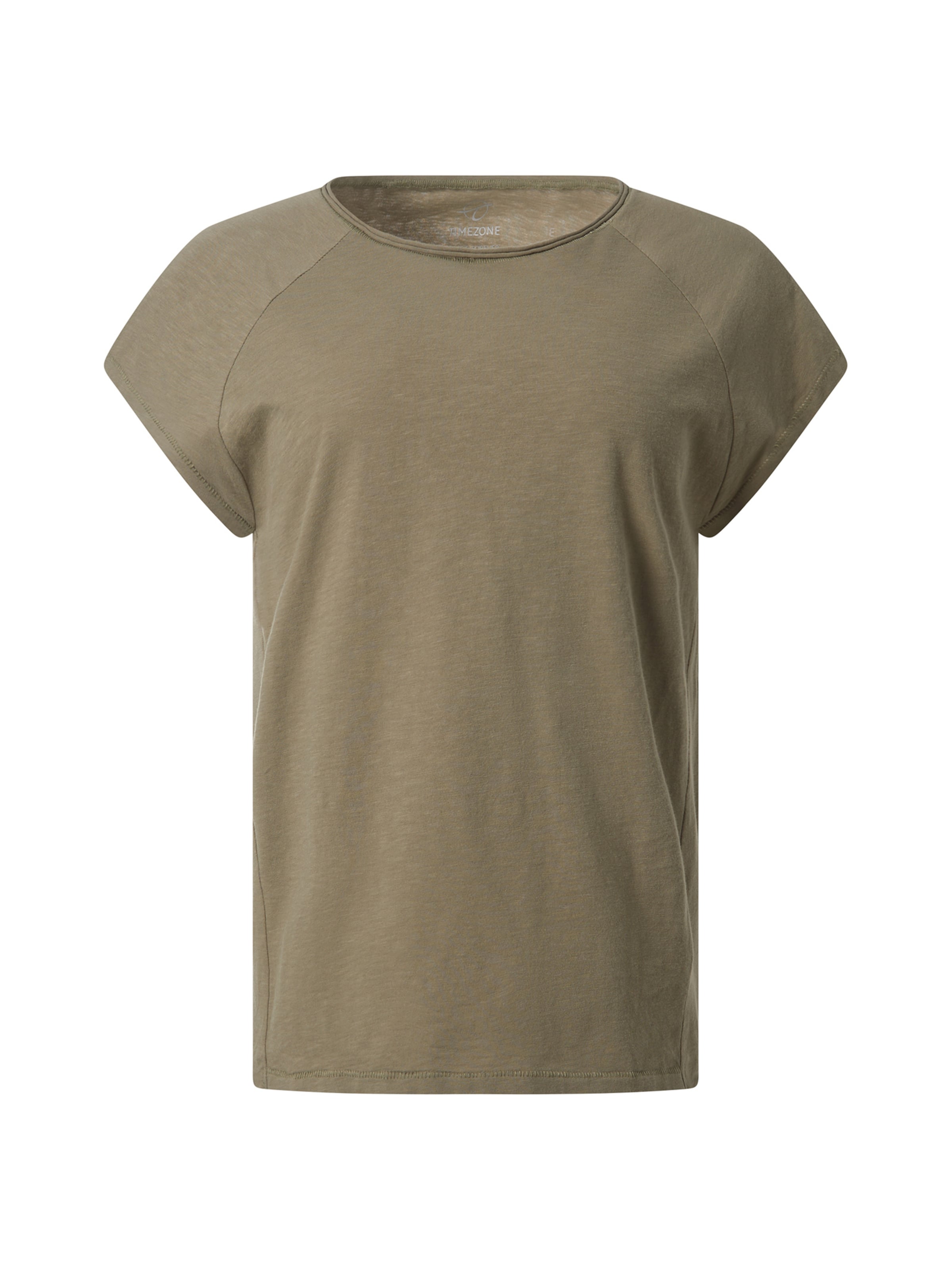 TIMEZONE T-Shirt 'Raglan' in Grün: Vorderseite