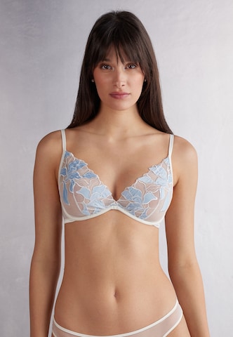 INTIMISSIMI Bra 'ALESSIA ETERNAL FLOWERS' in White: front