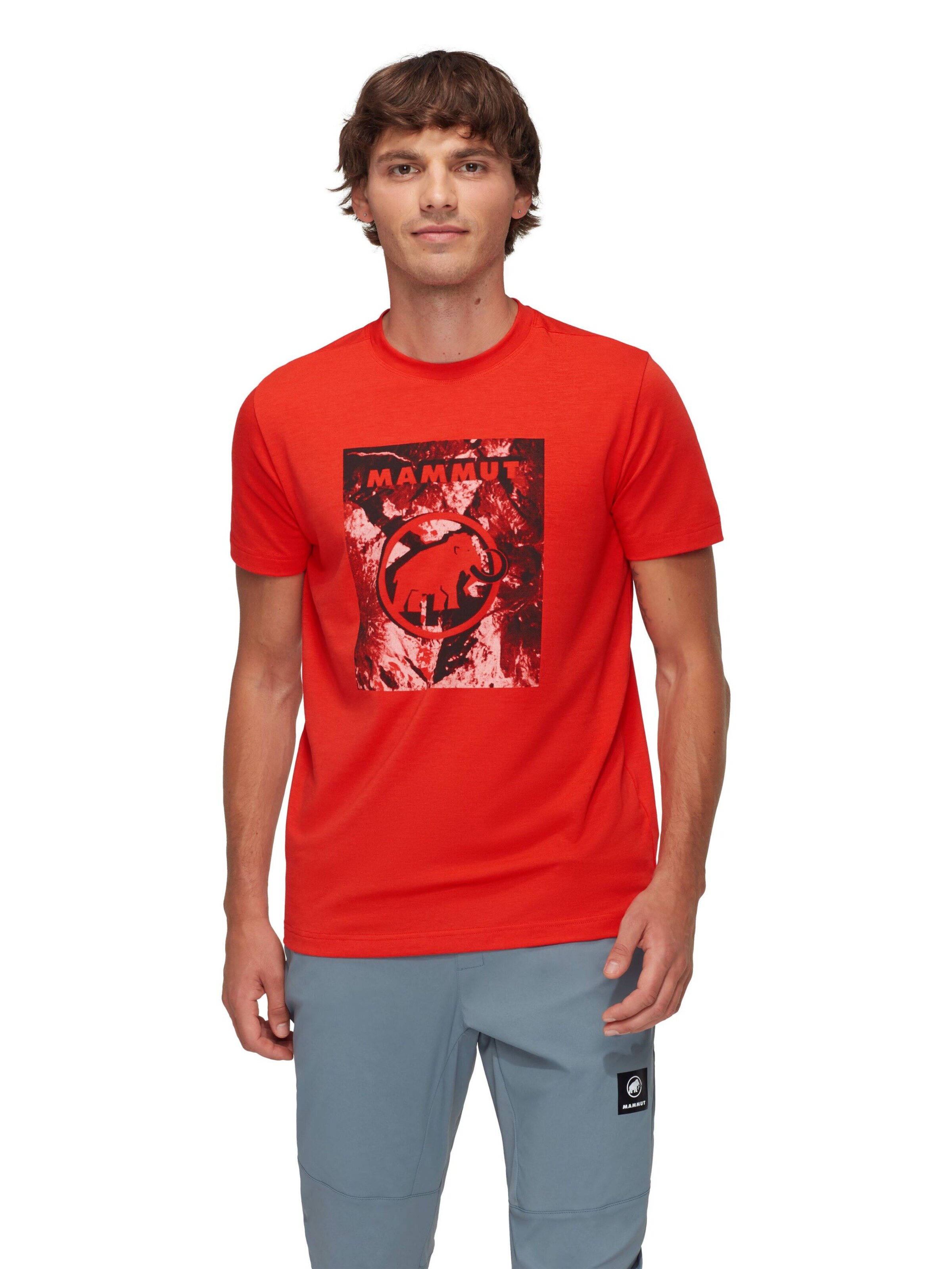 MAMMUT Shirt in Red: front
