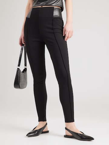 Skinny Leggings 'Rosalie' ABOUT YOU en noir : devant