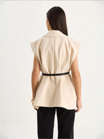 Gilet da completo di Bianco Lucci in beige