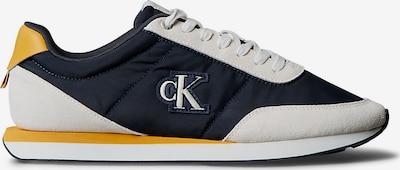 Sportbačiai be auliuko 'Retro Runner Ess' iš Calvin Klein, spalva – tamsiai mėlyna / oranžinė / balkšva, Prekių apžvalga