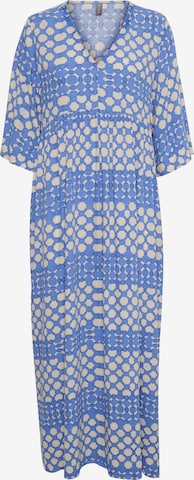 CULTURE Kleid 'Santori' in Blau: predná strana