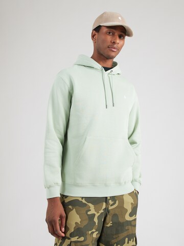 Volcom Sweatshirt 'SINGLE STONE' in Green: front