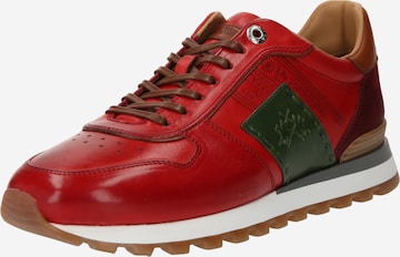 Sneaker bassa 'TODI' di La Martina in rosso: frontale