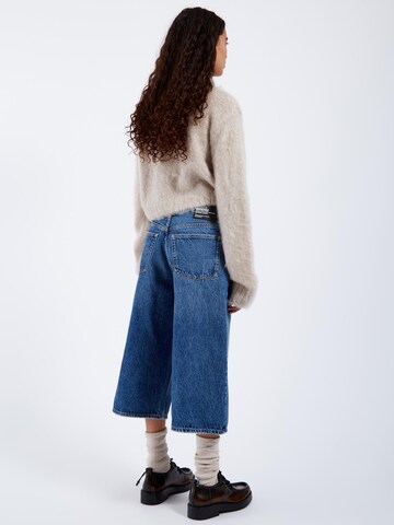 Dr. Denim Loosefit Jeans 'Dace Mid Wide Capri'‌‌‌‌‌‌ in Blau