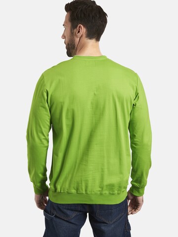 Jan Vanderstorm Sweatshirt ' Botu ' in Green