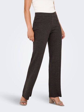 Baggy Pantaloni 'ONLThea' di ONLY in marrone: frontale