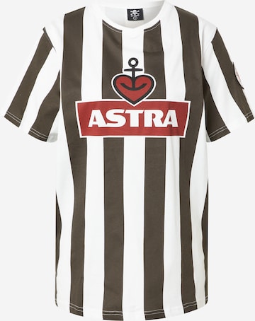 T-shirt 'Astra' FC St. Pauli en blanc : devant