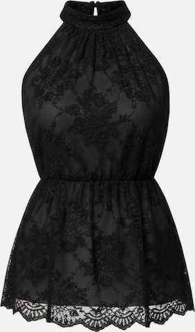 Top 'Lace' di WEARABLE STORIES in nero: frontale