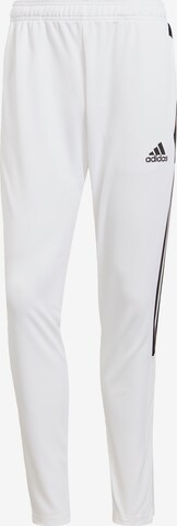 ADIDAS PERFORMANCE Sportbroek 'Tiro 21' in Wit: voorkant