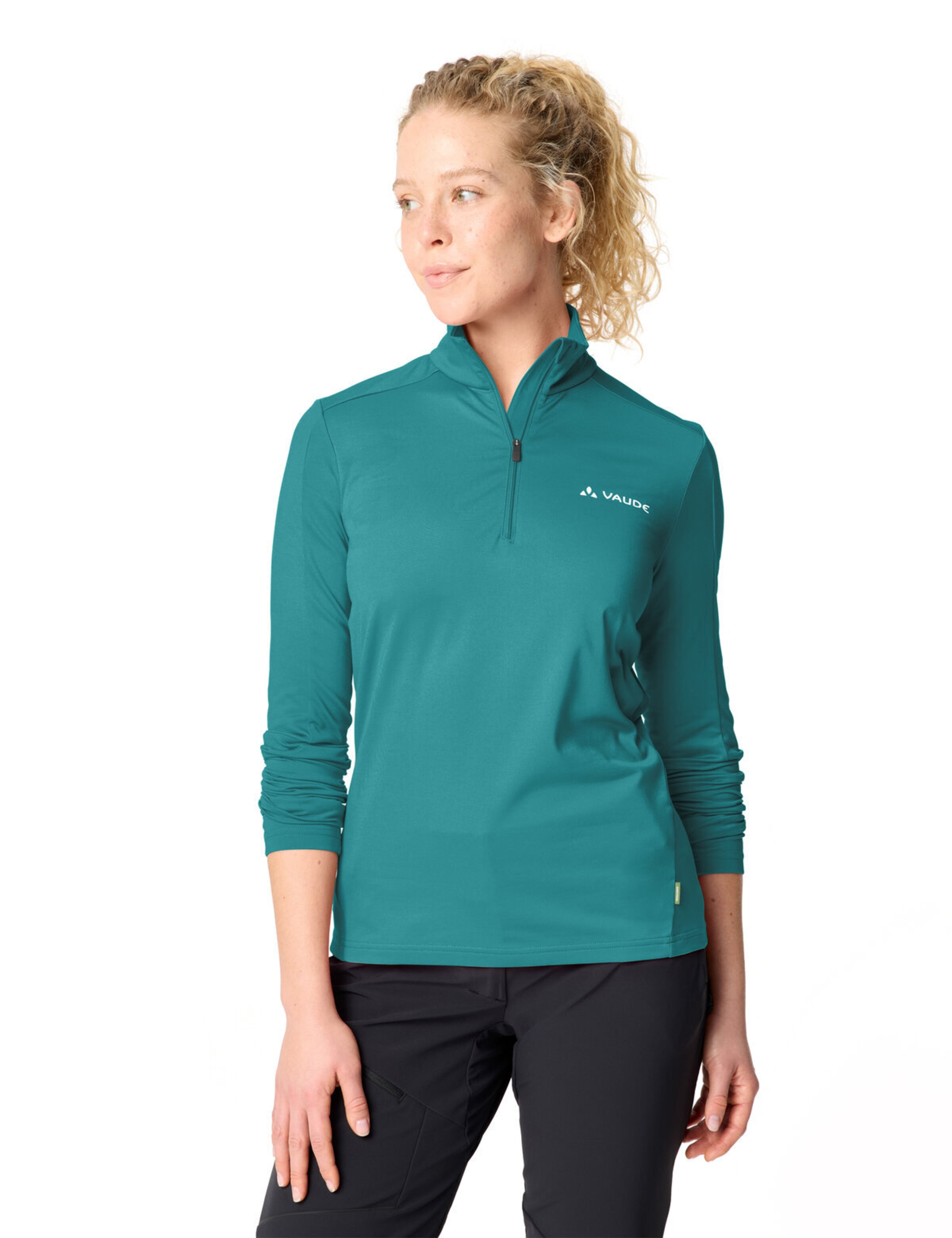 VAUDE Sports sweater 'Livigno' in Blue