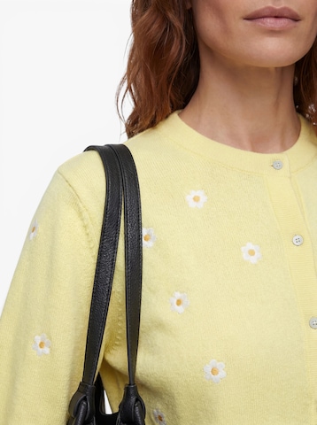 OBJECT Knit cardigan 'OBJTHESS' in Yellow