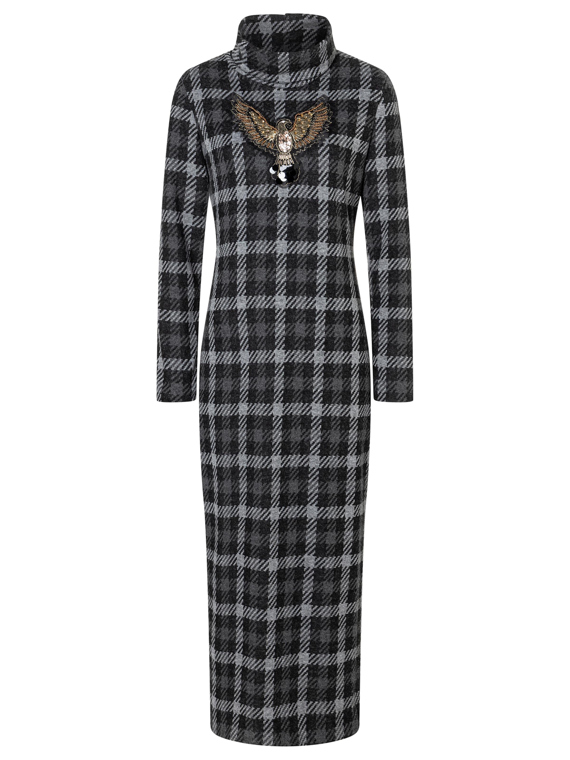 Ana Alcazar Dress 'Atena' in Grey: front