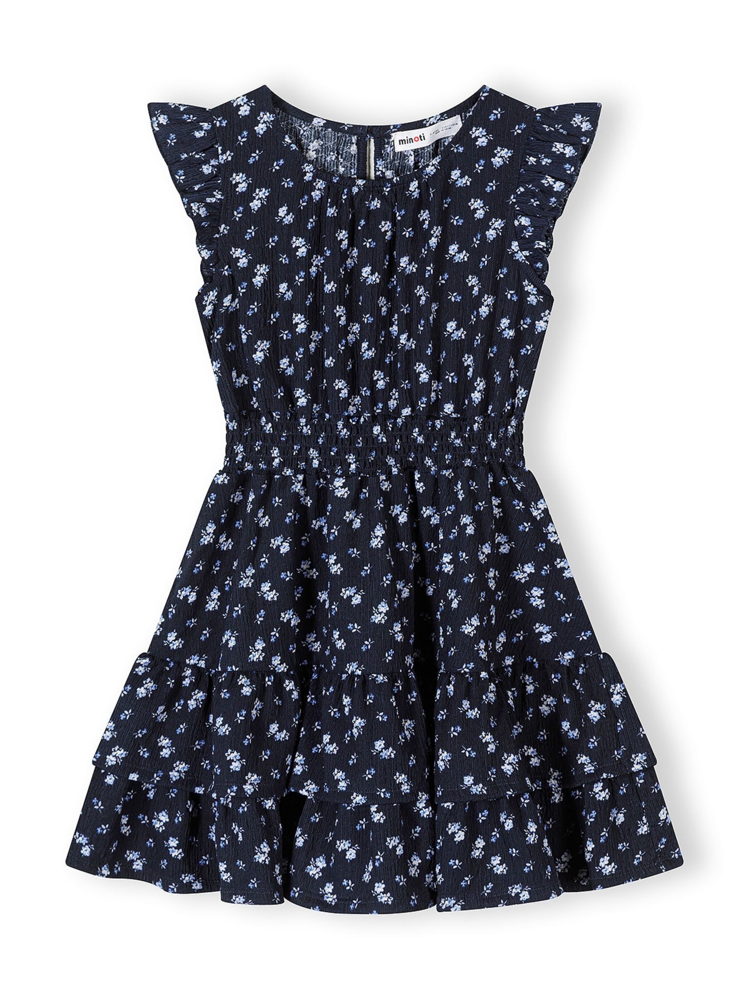 Robe MINOTI en bleu : devant