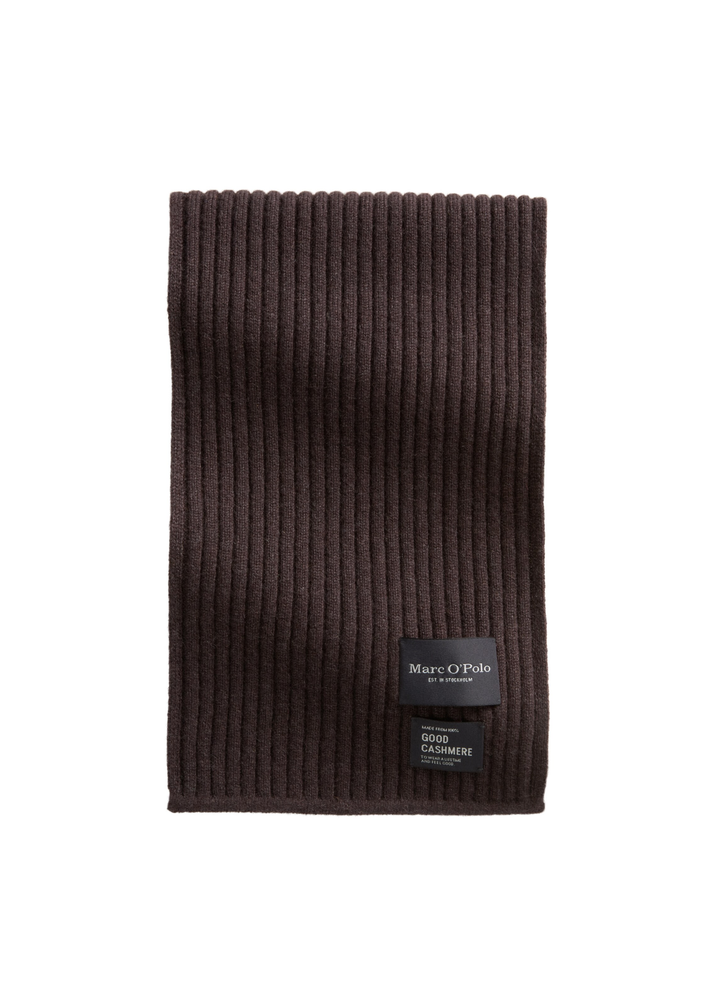 Marc O'Polo Sjaal in Bruin: voorkant