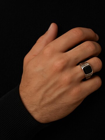 Eternal Ring 'Onyx' in Silver