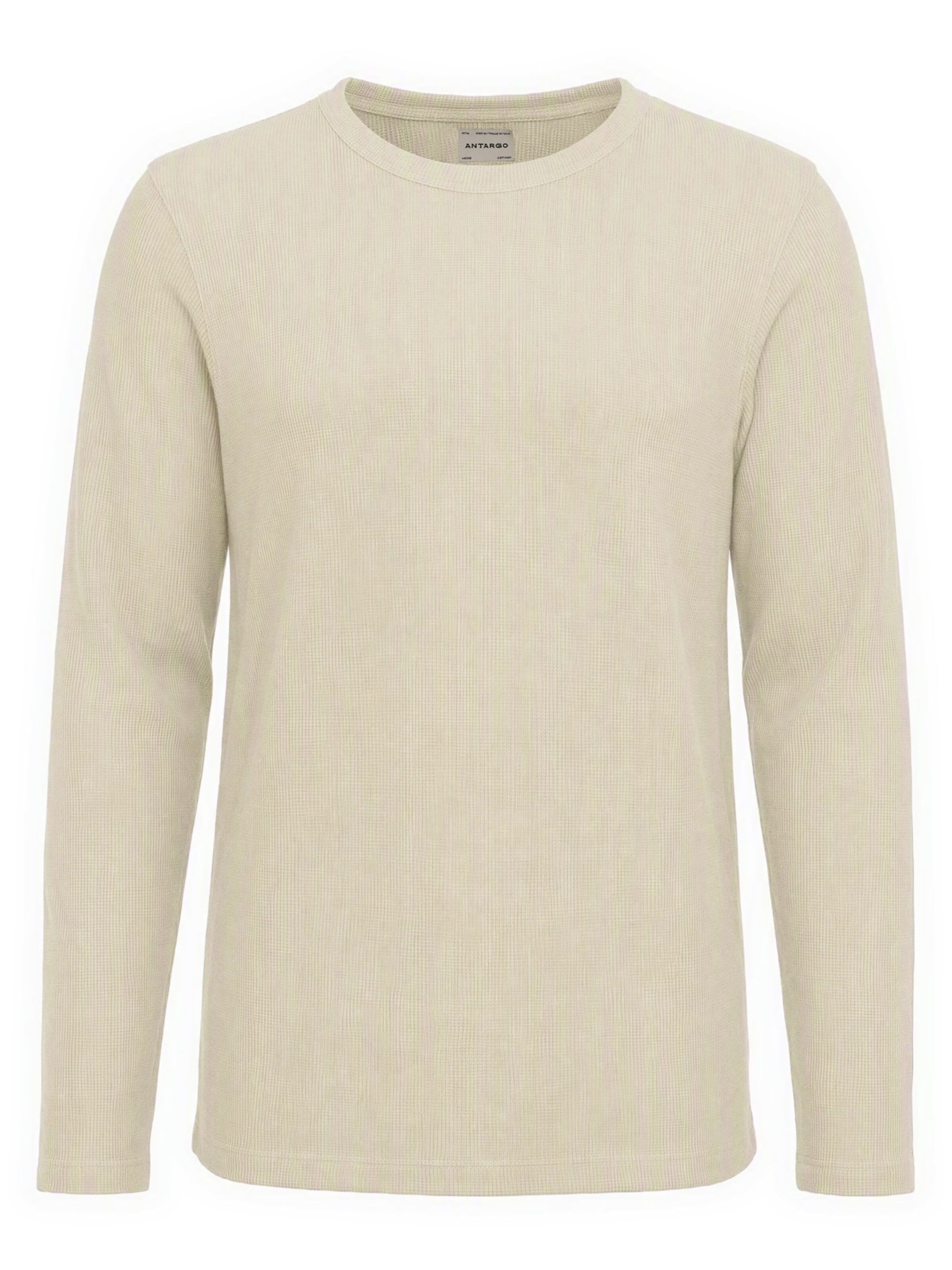 Antargo Shirt 'Alec'‌‌‌‌‌‌‌‌‌‌ in Beige: Vorderseite