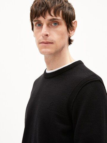 ARMEDANGELS Pullover 'MIKITAA' (GOTS) in Schwarz