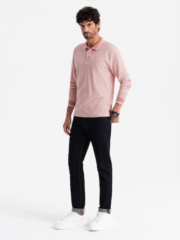 T-Shirt 'OM-POLS-0129' Ombre en rose